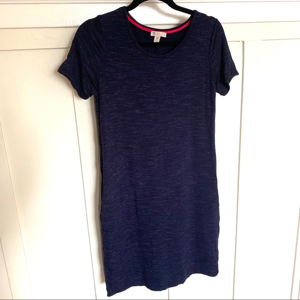 Navy cotton dress